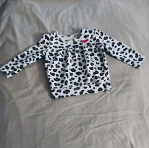Cute Leopard long sleeve shirt